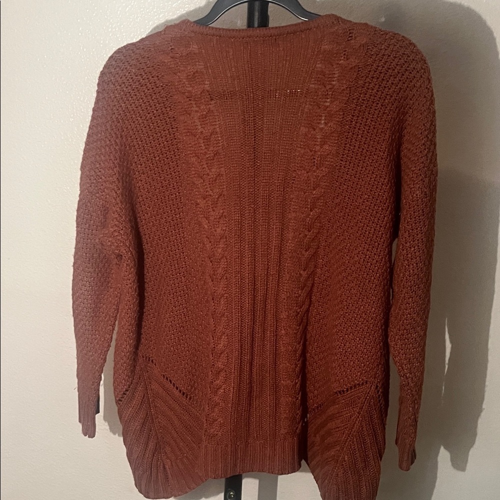Debut Women's Rust Cardigan Sweater - Picture 4 of 4